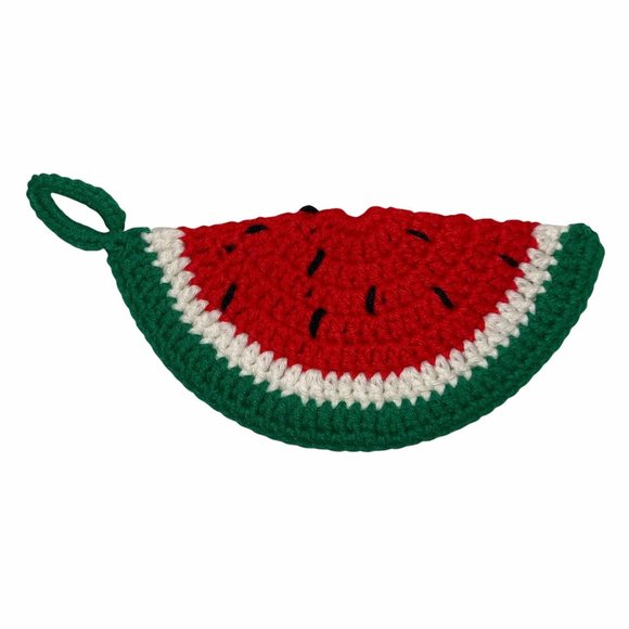 Handmade Hand Crafted Watermelon Fruit Pot Holders - Picture 3 of 5